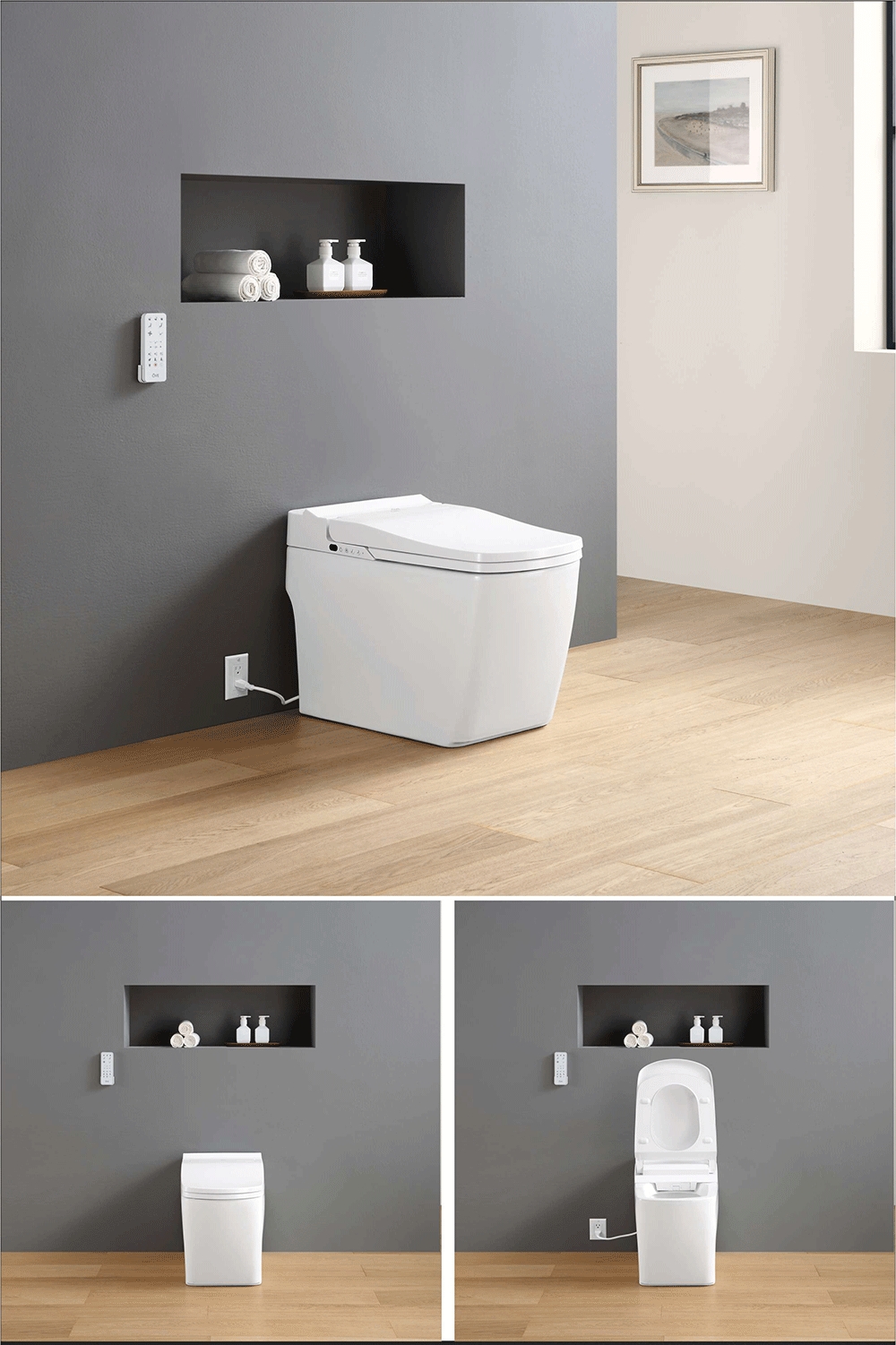 OL-783 Square Smart Toilet (1)